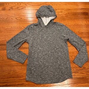 Reigning Champ Hoodie Pullover Performance Mens‎ Medium Gray Lightweight Stretch